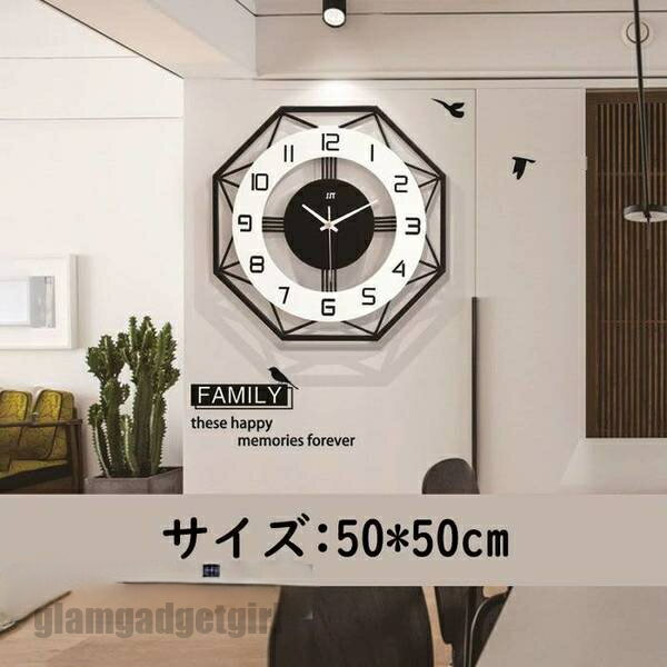 送料無料 壁掛け時計 掛け時計 おしゃれ ウォールクロック クロック 壁掛け時計 インテリア 時計 壁掛け モダン 北欧 新築祝い アクリル製 電池 静音 かけ...
