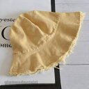 送料無料 レディースファッション フリンジ バケットハット 折りたたみ 夏 新生活(4)