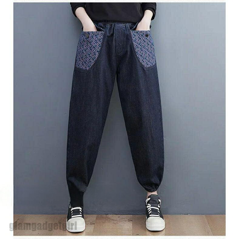 新生活応援 デニムパンツ レディース 秋 大きいサイズ テーパードパンツ ワイドパンツ ジーンズ デニム パンツ テーパード アンクル丈 チノパン ワンポイント ギフト プレゼント 春物 春夏 春服 夏服 母の日