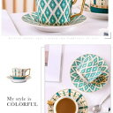 新生活 アフタヌーンティー セット 紅茶 ギフト おしゃれ 北欧 コーヒーカップ 人気 コップ 陶器 ティーカップ マグカップ カップ&ソーサー&匙 プレゼント