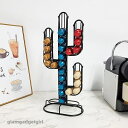 新生活 48個のコーヒーポッドを収納 コーヒーポッドホルダー サボテン型ポッドコーヒーホルダー コーヒーアクセサリー コーヒーステーションオーガナイザーストレージスタンディングポッド ホーム&オフィスキッチンカウンター整理(3)