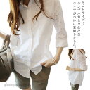 S-5XLサイズ!シャツ ブラウス レディース 白シャツ 袖透け 長袖 カジュアルシャツ 大きサイズ ホワイト 春服 春物 ゆったり 可愛い プレゼント ギフト...