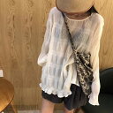 送料無料 大きいサイズ シアートップス ブラウス シャツ シャーリング ギャザー チュニック クルーネック 長袖 Tシャツ ティアード フリル タック プレゼン...