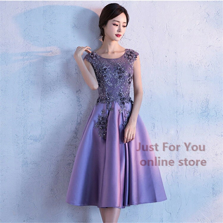 2種類お選べる カラードレス 大人 ピアノ発表会 高校生 ミディアムドレス パーティードレス 演奏会ドレス 紫 ロング 結婚式 マキシ丈 カクテルドレス イブニ...