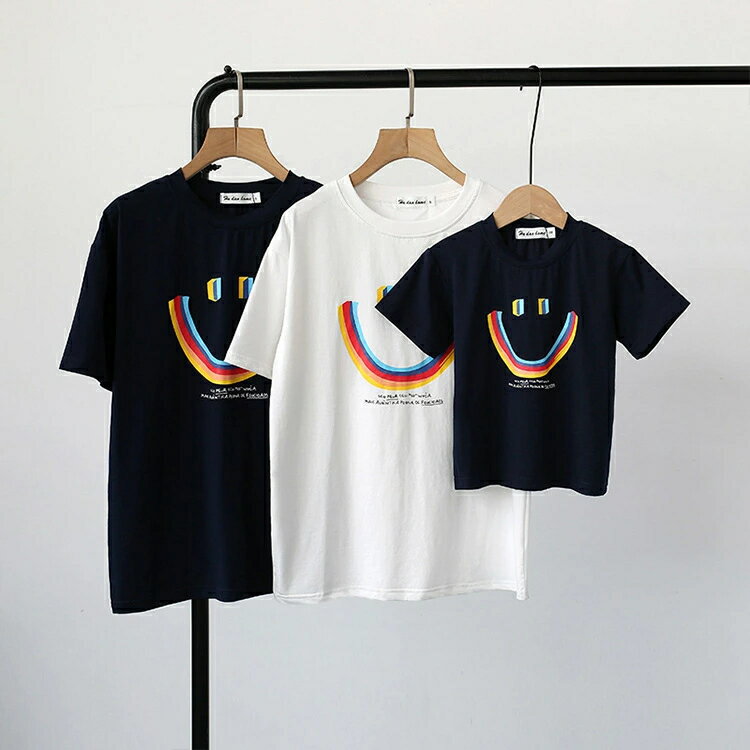 親子ペアTシャツ　ママ　パパ　子供　短袖 親子お揃い　メンズTシャツ レディース　姉妹 トップス おそ..