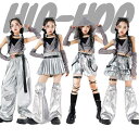 シルバー グレー キッズダンス衣装 セットアップ 女の子 スパンコール スカート パンツ ノースリーブ ヘソ出し トップス フード付き ジャズ ヒップホップ チア ダンス衣装 y2k子供服 ステージ衣装 おしゃれ hiphop 発表会 応援団 練習服 ヒップホップ 演出服 k-pop