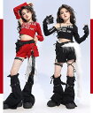 ダンス衣装 キッズ K-POP 女の子 演出服 jazz キッズダンス衣装 セットアップ 子供服 ヒップホップ 衣装 トップス へそ出し パンツ ジャッズダンス ガールズ ダンス 衣装 アームカバー ステージ 衣装 おしゃれ