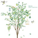 ウォールステッカー おしゃれ 壁紙 シール 木 植物 花 動物 鳥 DIY 簡単に はがせる 壁シール 木と鳥 wall sticke 雑貨 インテリア 背景 グリーン 観葉植物 剥がせる 壁紙 部屋飾り 防水 ホーム飾りウォールペーパー 北欧 居間 寝室 オフィス