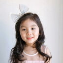 リボン キッズ 女の子 ヘアクリップ 髪飾り 子供用 ヘアアクセサリー 女の子 クラウン プリンセス 入園/入学式 ヘアピン かわいい 上品 結婚式 発表会 チュール 卒業/卒園式 七五三 立体(4)