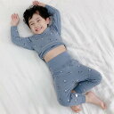 送料無料 腹巻パジャマ 腹巻付き こども ベビー 70 80 90 100 110 cm 男の子 女の子 秋用 綿 コットン トップス ボトムス ルームウェア 上下セット セットアップ お揃い コットン ナイトウェア 部屋着 肌着 通気性 総柄 腹巻