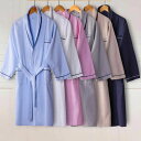 6色!メンズ バスローブ メンズ タオル地 バスローブ ナイトガウン 綿ロング丈 ユニセックス レディース ホテル ローブ 男女兼用 ルームウェア 薄手 単品売...