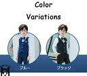 【送料無料】子供服 キッズフォーマルスーツ 男の子 イギリス風 ストライプ セットアップ ベスト シャツ ズボン 蝶ネクタイ 紳士服 長袖 こども おしゃれ 発...