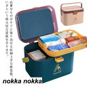 大容量 薬箱 救急箱 2層 薬 収納 クスリ箱 医薬品 北欧 薬ケース 収納ボックス コンパクト 薬ボックス プラスチック 防災グッズ 小物入れ 箱 UVカット 防潮 防光 家庭用 便利 出張 旅行 取っ手付き おしゃれ 白