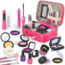 メイクおもちゃ お化粧 おままごとセット 女の子 メイクごっこ遊び 21PCS 基本的お化粧セット 化粧品おもちゃ ドレッサーおもちゃ 収納トランク かわいい おままごとセット コスメおもちゃ 室内おもちゃ クリスマス プレゼント「ライトピンク」子供の日