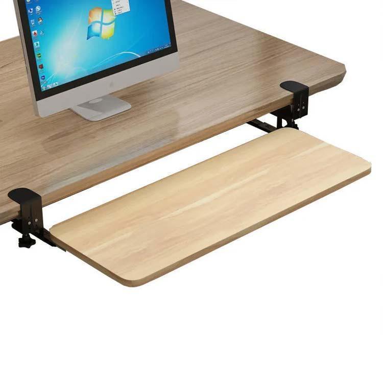 キーボードスライダー 収納 スライド式 キーボードトレイ デスク収納 pcデスク パソコン キーボードテ..