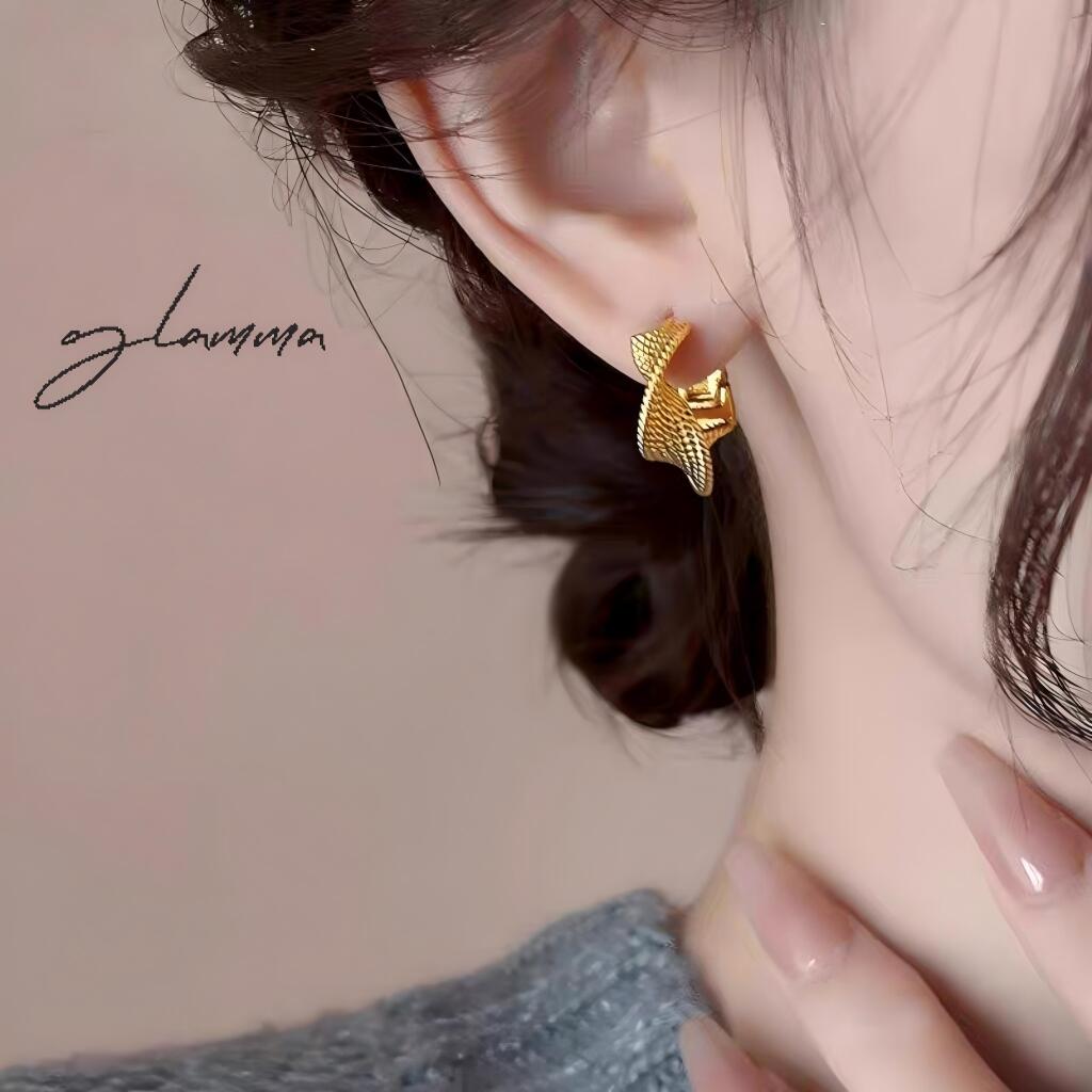 ピアス フープピアス 金属アレルギー対応 つけっぱなし K18コーティング シンプル 大人 上品 キレイめ 小さめ 軽量 人気 可愛い トレンド 高級感 高見え セレモニー / オケージョン ギフト プレゼント ゴールド シルバー 送料無料 GLAMMA