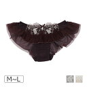 【50%OFF】ナルエー ルミナス 23-78505シリーズ フリルショーツ M/L 23-78107(4)