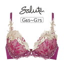 【30%OFF】ワコール サルート 94G ブラジャー単品 VIVA LINE Gカップ アンダー65/70/75cm BTJ494