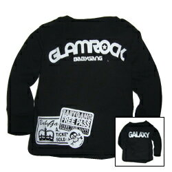 ★半額セール★【ベビーギャング】GALAXYロンT[70cm/80cm/90cm/100cm/110cm/120cm/130cm]赤ちゃん　ベビー　ベビー服　小学生　キッズ　男の子　女の子　おしゃれ　ブランド　長袖　冬物　Tシャツ　マタニティフォト　人気　かっこいい　出産祝い　プレゼントのサムネイル