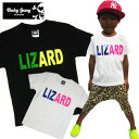 キラキラメタリック＆蛍光ロゴが目立つ！！ 【ベビーギャング】LIZARDシリーズ登場♪ バックのとかげもインパクト大！ サイズは、ベビー70cm〜メンズXXXLまで！ （メンズXXL以上はプラス500円となります） ベビーには同デザインのロンパもあるよ！！ ⇒ロンパはこちら ※数センチの誤差がある場合がございます ■納期について 即日発送を心掛けておりますが、 オーダー商品の為、1週間程度かかる場合がございます。 ■注意事項 モニターによって、カラーの見え方が異なります