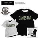 親子ペアルック【BABYGANG】スケーター(camo)半袖Tシャツ[70cm/80cm/90cm/100cm/110cm/120cm/130cm/140cm/150cm/160cm] 親子　ペア　オ..