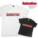 【ジュニアサイズ】 【BABYGANG】Valentine's DaysTシャツ[140cm/150cm/160cm]男の子 女の子　キッズ 　黒　ブラック　白　 Tシャツ　ベビーギャング　バレンタイン　プレゼント　チェック　おしゃれ　ロゴT　モノトーン　シンプル　小学生　140 150 160