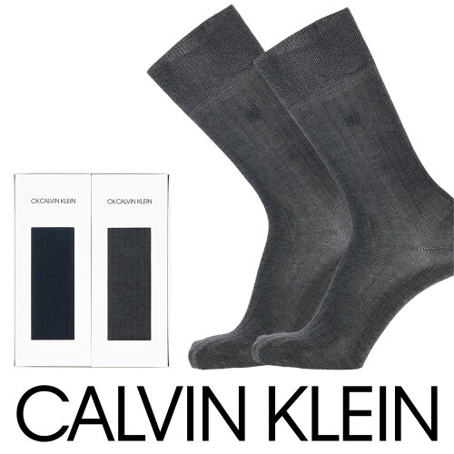 Calvin Klein カルバンクライン 靴下2足組ギフトセット