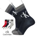 Calvin Klein カルバンクライン BIG ck ロゴ ミドル丈 カジュアル ソックス メンズ 靴下 男性 プレゼント ギフト 無料ラッピング 02542275 公式ショップ 正規ライセンス商品