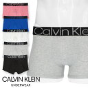 Calvin Klein カルバンクラインECO COTTON TRUNKエコ コットン ローライズ ボクサーパンツ 53612682 NB2682日本サイズ（M・L・XL）男性 メンズ 紳士 プレゼント ギフト 公式ショップ 正規ライセンス商品