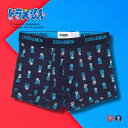 ドラえもん DORAEMON 前閉じ ボクサー パンツ メンズ アンダーウェア ナイロンストレッチ素材 男性 キャラクター ギフト プレゼント 53605006
