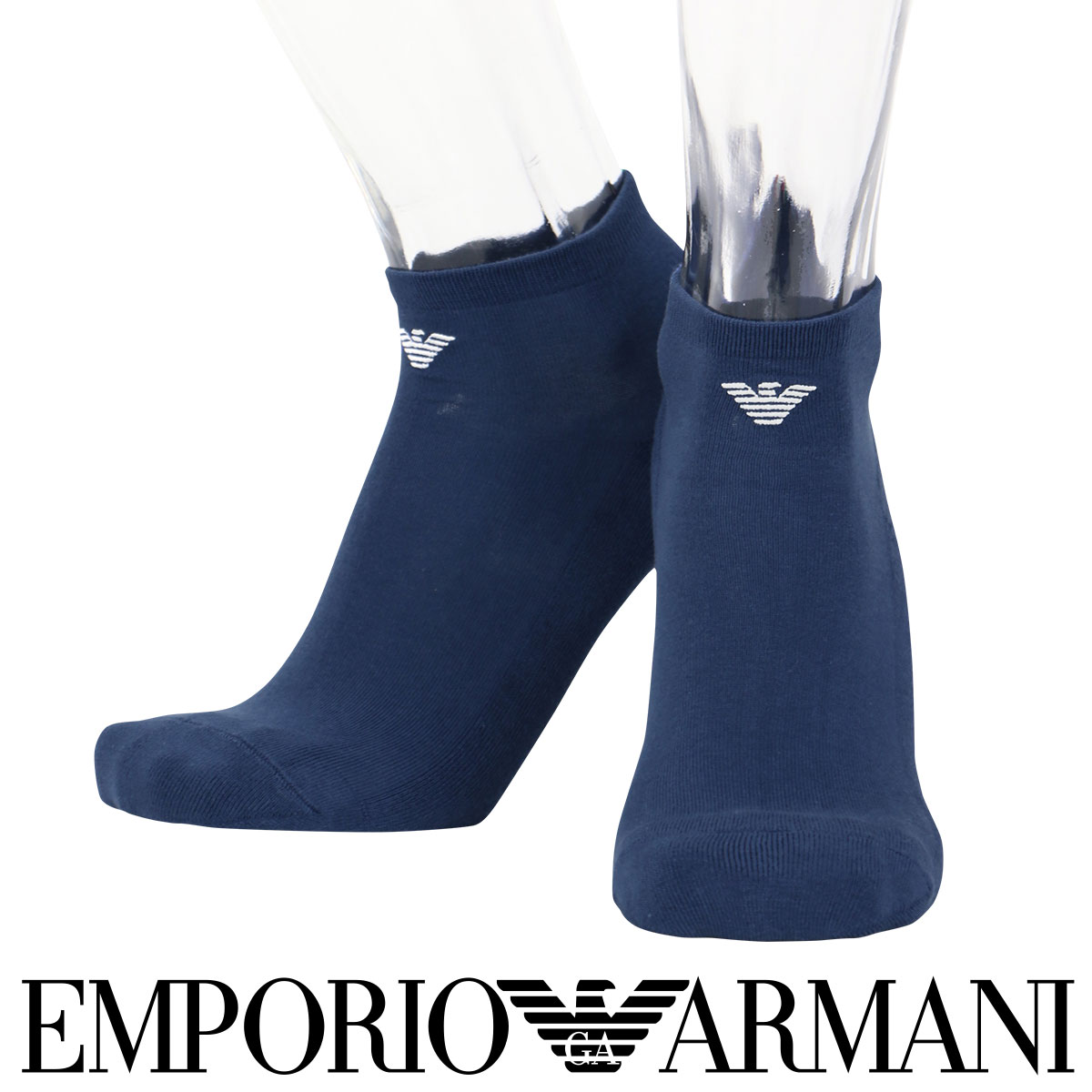 【ゆうパケット・6点まで】 EMPORIO ARMANI エンポリオ アルマーニ メンズ ソックス 靴下