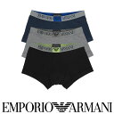 セール!51%OFF EMPORIO ARMANI エンポリオ アルマーニ EAGLE LABEL イーグルラベル ボクサーパンツ 前閉じ オーガニックコットン...