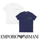 セール!30%OFF 【2枚セット】EMPORIO ARMANI エンポリオ アルマーニ コアロゴバンド クルーネック 半袖 Tシャツ EUサイズ 下着 男性 ...