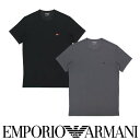 セール!30%OFF 【2枚セット】EMPORIO ARMANI エンポリオ アルマーニ クルーネック 半袖 Tシャツ EUサイズ 綿100% 下着 男性 メン...
