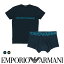 롪40OFF 롪EMPORIO ARMANI ݥꥪ ޡ 岼å Tġܥѥ ȥååȥ STRECH COTTON UNDERWEAR SET EU   ץ쥼 ̵åԥ ե 54075164 å 饤󥹾