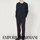 セール！30％OFF EMPORIO ARMANI エンポリオ アルマーニ STRECH COTTON PYJAMAS ストレッチコットン パジャマ 部屋着 上下セット EUサイズ 男性 メンズ プレゼント 無料ラッピング ギフト 54075671 公式ショップ 正規ライセンス商品