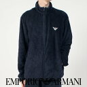 セール！30％OFF EMPORIO ARMANI エンポリオ アルマーニ FUZZY FLEECE ファジーフリース フルジップ ジャケット ラウンジウェア EUサイズ 男性 メンズ プレゼント 無料ラッピング ギフト 54075801 公式ショップ 正規ライセンス商品