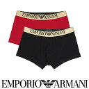 EMPORIO ARMANI エンポリオ アルマーニ SHINY LOGO シャイニーロゴ ボクサーパンツ 前閉じ EUサイズ メンズ 男性 プレゼント ギフト...