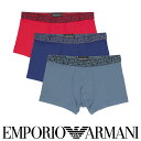 EMPORIO ARMANI エンポリオ アルマーニ ESSENTIAL MICROFIBER エッセンシャル マイクロファイバー ボクサーパンツ 前閉じ EU...