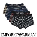 セール!30%OFF EMPORIO ARMANI エンポリオ アルマーニ CLASSIC PATTERN MIX クラシック パターン ボクサーパンツ 前閉じ...