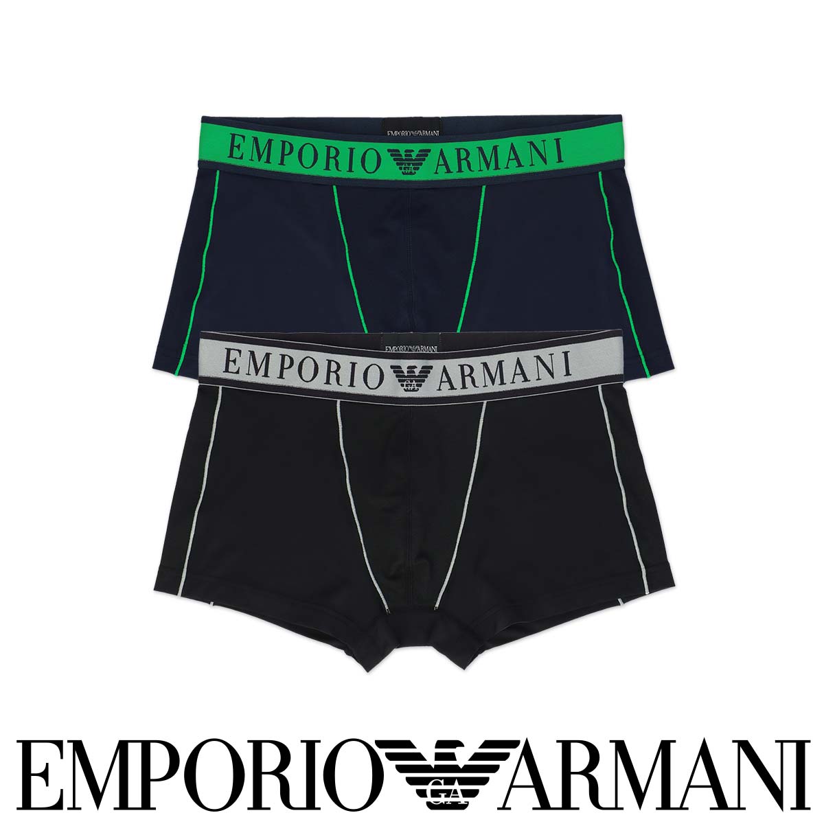 エンポリオ・アルマーニ EMPORIO ARMANI エンポリオ アルマーニ PIQUET MICROFIBER マイクロファイバー ボクサーパンツ 前閉じ EUサイズ メンズ 男性 プレゼント ギフト 無料ラッピング ブランド アンダーウェア 54045323 公式ショップ 正規ライセンス商品