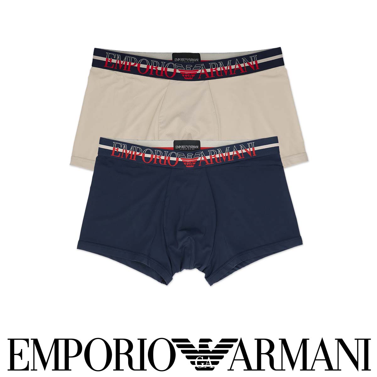 エンポリオ・アルマーニ セール！30％OFF EMPORIO ARMANI エンポリオ アルマーニ ESSENTIAL MICROFIBER マイクロファイバー ボクサーパンツ 前閉じ EUサイズ メンズ 男性 プレゼント ギフト 無料ラッピング ブランド アンダーウェア 54047199 公式ショップ 正規ライセンス商品