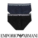 セール!31%OFF EMPORIO ARMANI エンポリオ アルマーニ THE NEW ICON ニューアイコン ブリーフ 前閉じ EUサイズ メンズ 男性...