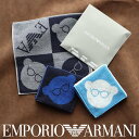 【メール便全国220円】 EMPORIO ARMANI (エンポリオ アルマーニ) EMPORIO ARMANI EA 3面マンガベア 綿100% ミニタオル ...
