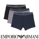 EMPORIO ARMANI エンポリオ アルマーニ SHINY LOGOBAND TRUNK シャイニーロゴバンド ボクサーブリーフパンツ 前閉じ EUサイズ...