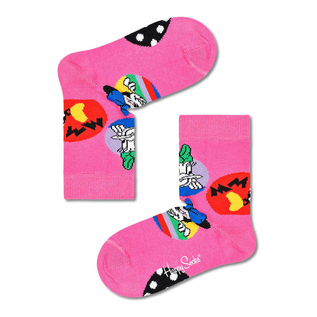 セール！41 OFF Happy Socks ハッピーソックス 【Limited】Happy Socks × Disney ( ディズニー ) Daisy Minnie Dot （ デイジー アンド ミニー ドット ） 子供 クルー丈 ソックス 靴下 KIDS ジュニア キッズ プレゼント 贈答 ギフト 14213005