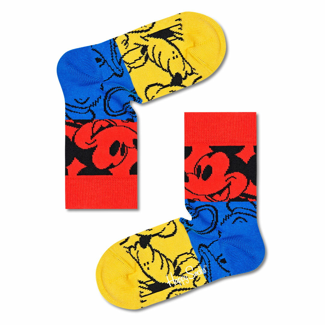 セール！41 OFF Happy Socks ハッピーソックス 【Limited】Happy Socks × Disney ( ディズニー ) Colorful Friends （ カラフル フレンズ ） 子供 クルー丈 ソックス 靴下 KIDS ジュニア キッズ プレゼント 贈答 ギフト 14213008