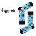 Happy Socks ハッピーソックス LIFEBUOY （ ライフブイ ） クルー丈 ソックス 靴下 ユニセックス メンズ ＆ レディス プレゼント 無料ラッピング ギフト 10221912
