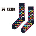 ハッピーソックス メンズ Happy Socks ハッピーソックス Thumbs Up （ サムズ アップ ）クルー丈 ソックス 靴下 ユニセックス メンズ ＆ レディース プレゼント 無料ラッピング ギフト 10201112