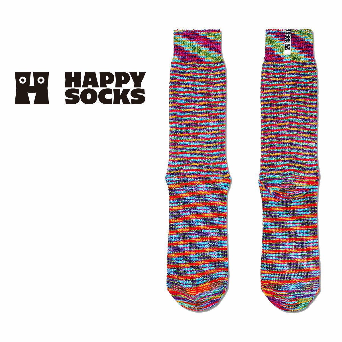 Happy Socks ハッピーソックス Gradient （ グラディエント ） クルー丈 ソックス 靴下 ユニセックス メンズ ＆ レデ…